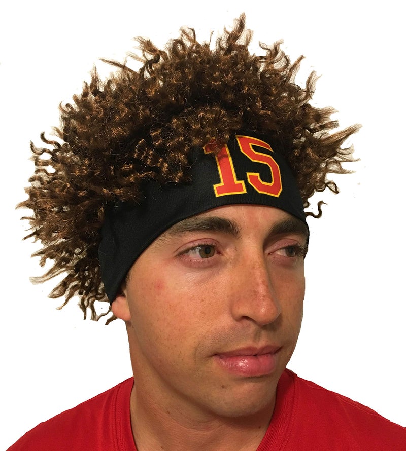 Watt's Wigs - Mahomes Headband Wig - One Size Fits All - Image 1